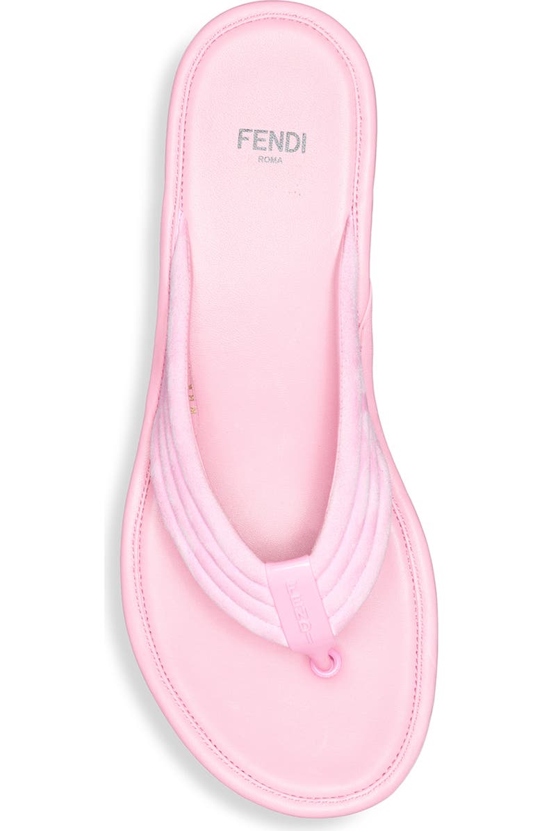 Fendi Promenade Platform Flip Flop, Alternate, color,