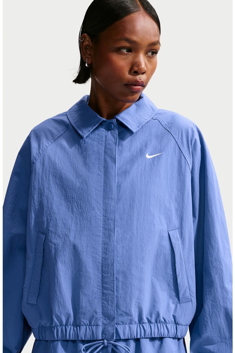 Sportswear Coach's Jacket, Alternate, color, 460 LIGHT MEDIUM BLUE/SAIL
