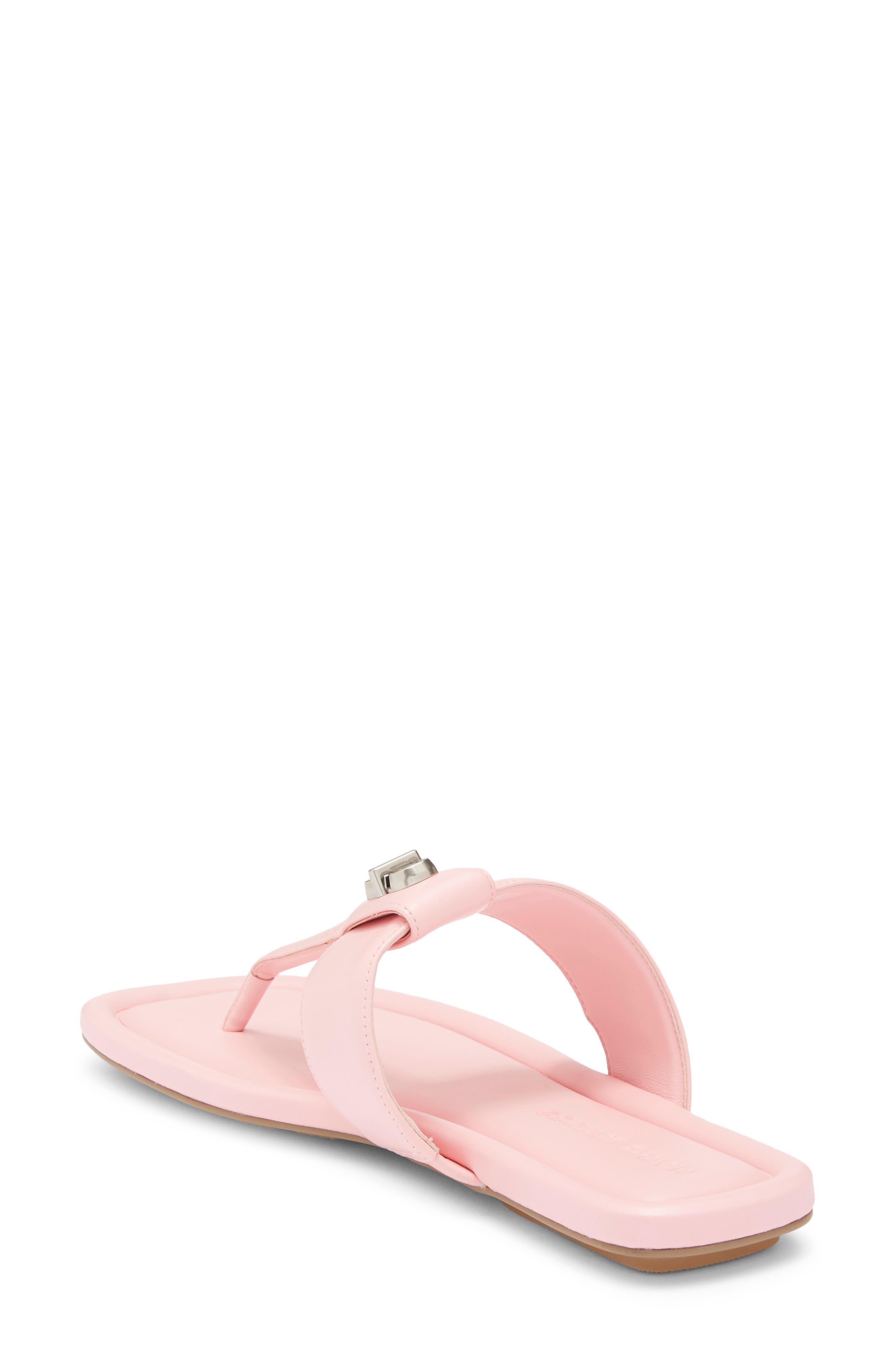 The Dual T-Strap Sandal, Alternate, color, RIBBON PINK