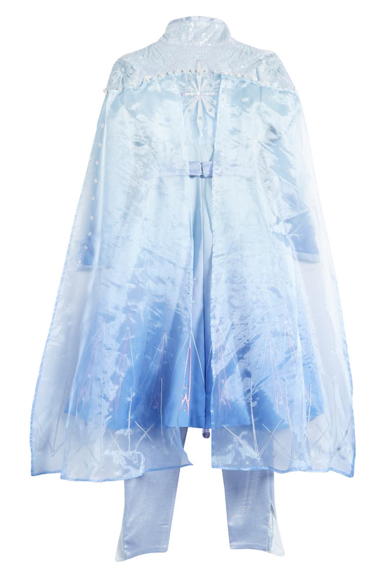 x Disney Kids' Frozen II Premium Edition Elsa Costume, Alternate, color, BLUE