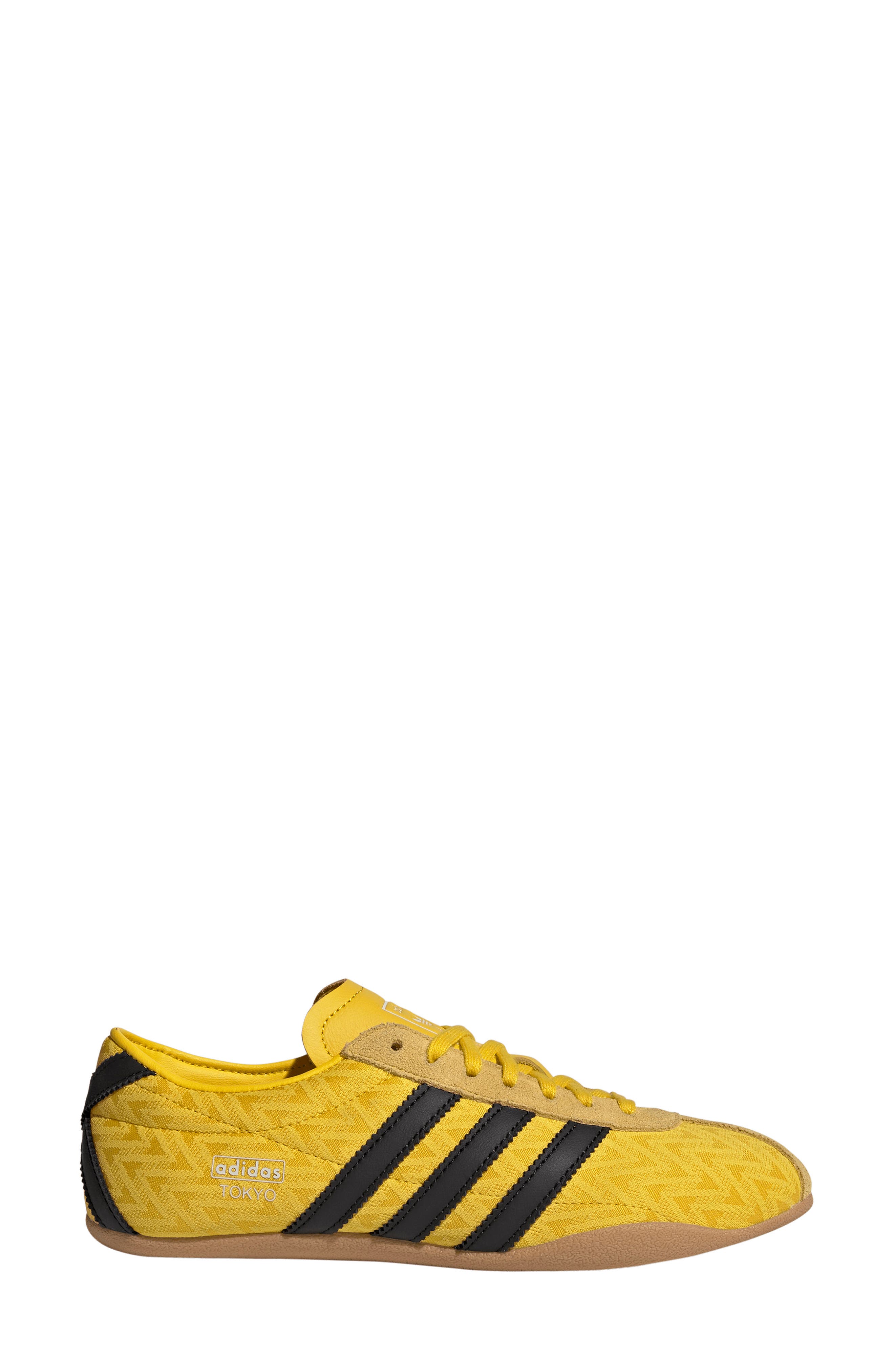 adidas Tokyo Jacquard Low Top Sneaker, Alternate, color, Eqt Yellow/ Black/ Off White