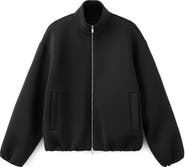 MANGO Oversized Bomber Jacket