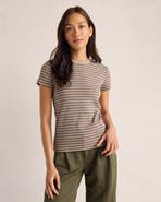 Haven Well Within Organic Cotton Short Sleeve Striped Tee