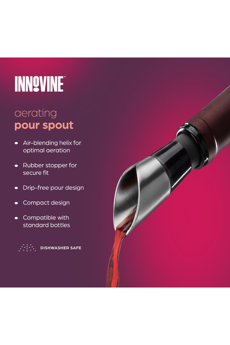 Aerating Pour Spout, Alternate, color, Grey