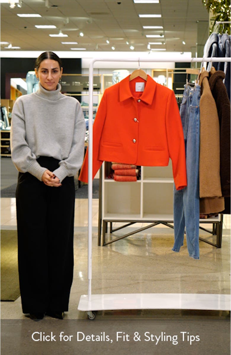 Crop Jacket, sales video thumbnail