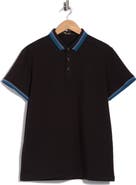 T.R. PREMIUM Stripe Stretch Cotton Polo