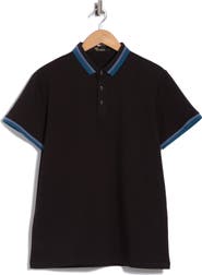 T.R. PREMIUM Stripe Stretch Cotton Polo