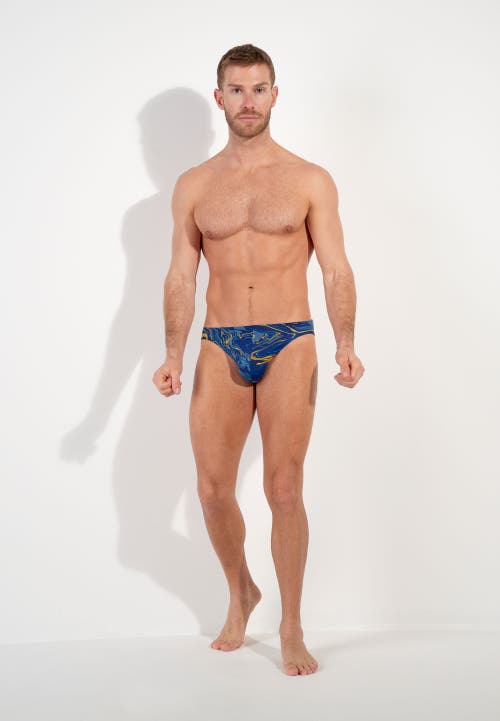 Hom Usa Funky Styles Comfort Micro Briefs In Blue