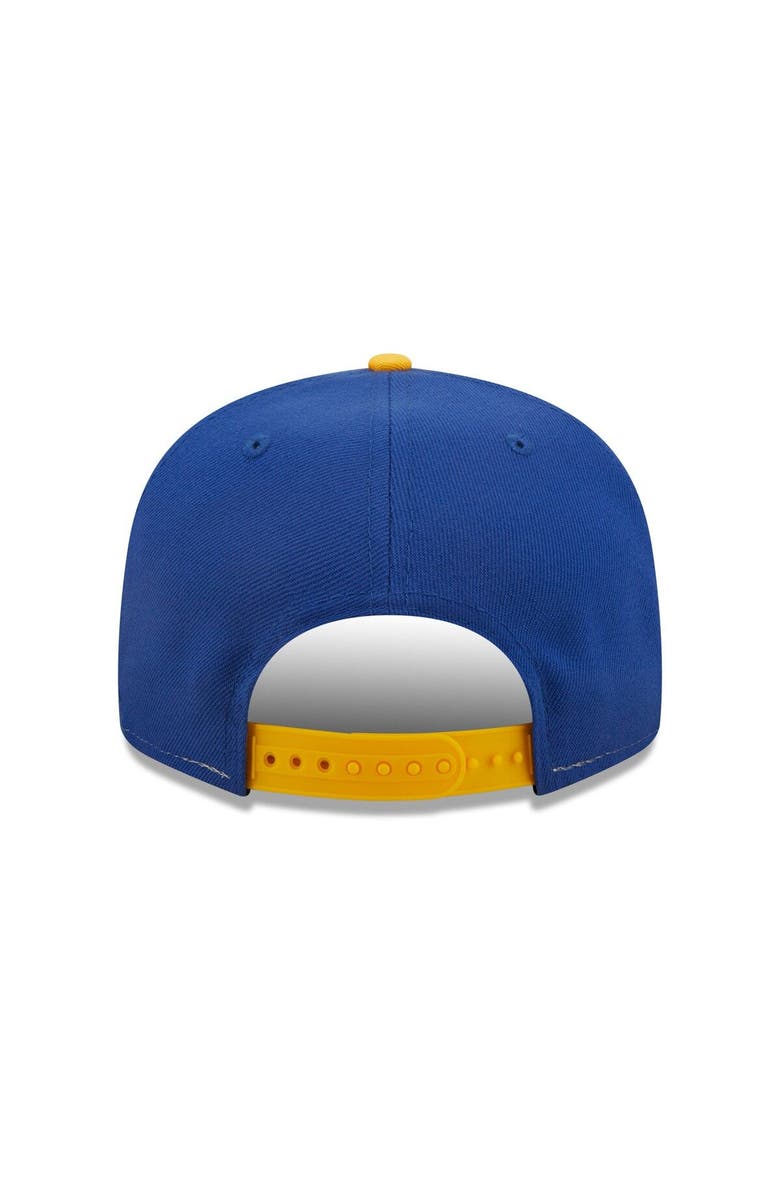 New Era Men's New Era White/Gold Los Angeles Rams  Retro Sport 9FIFTY Snapback Hat, Alternate, color, 