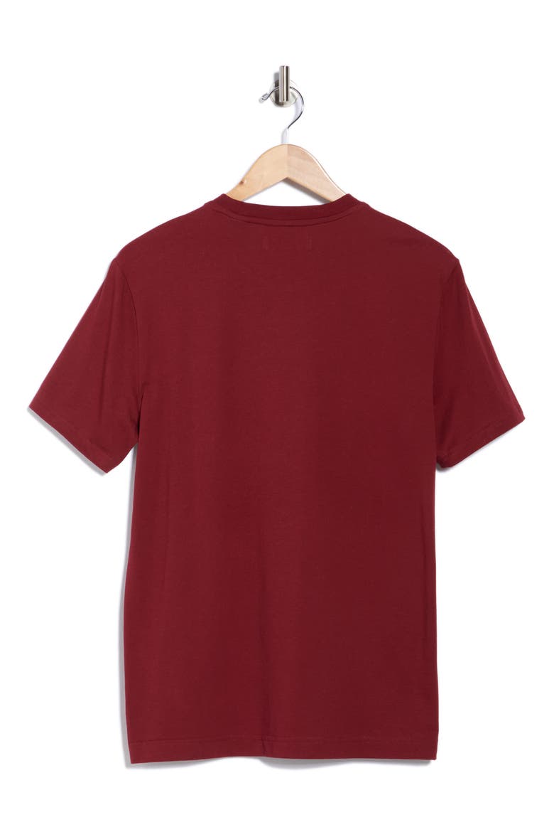 Earl Tipped Pocket T-Shirt, Alternate, color, CABERNET