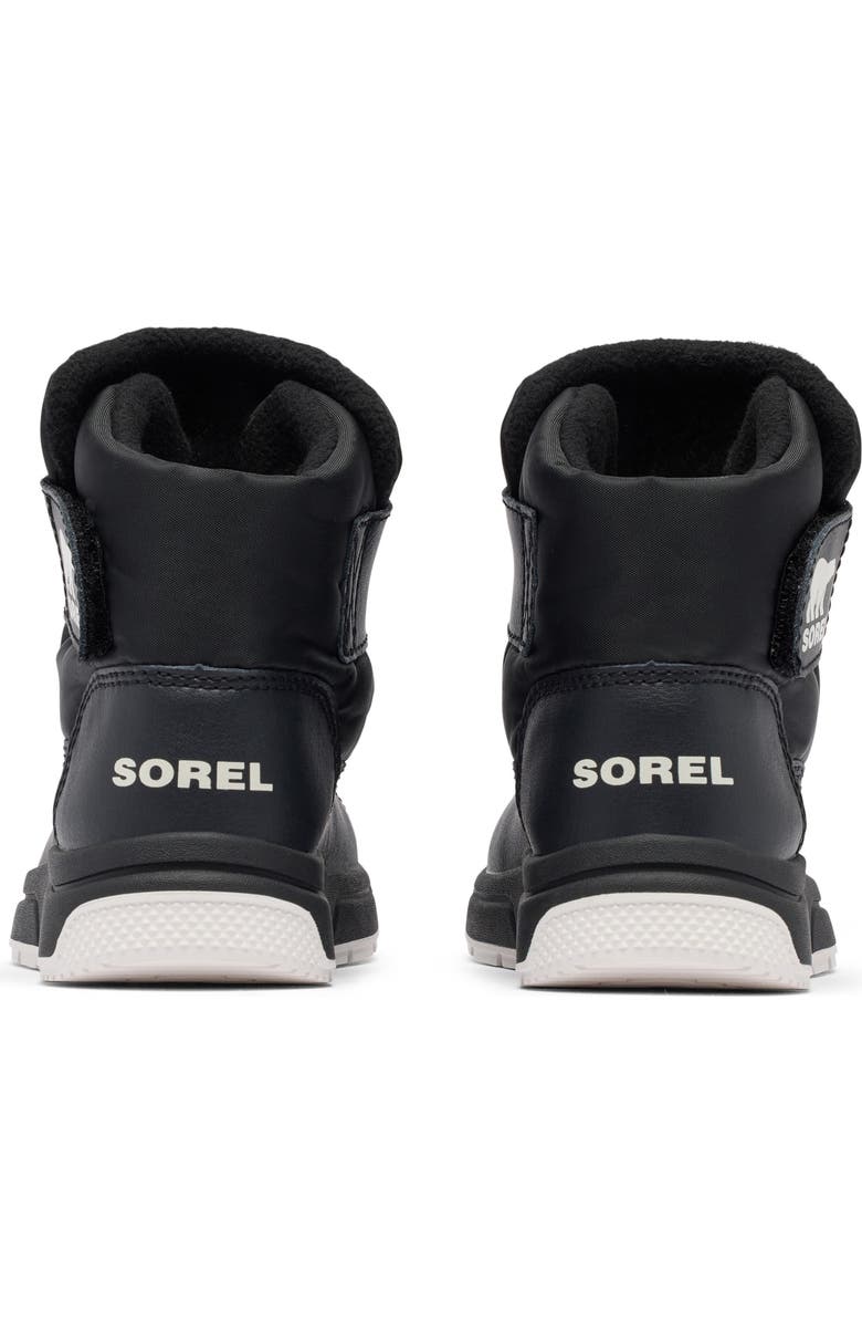SOREL Whitney III Waterproof Boot, Alternate, color, Black/ Sea Salt