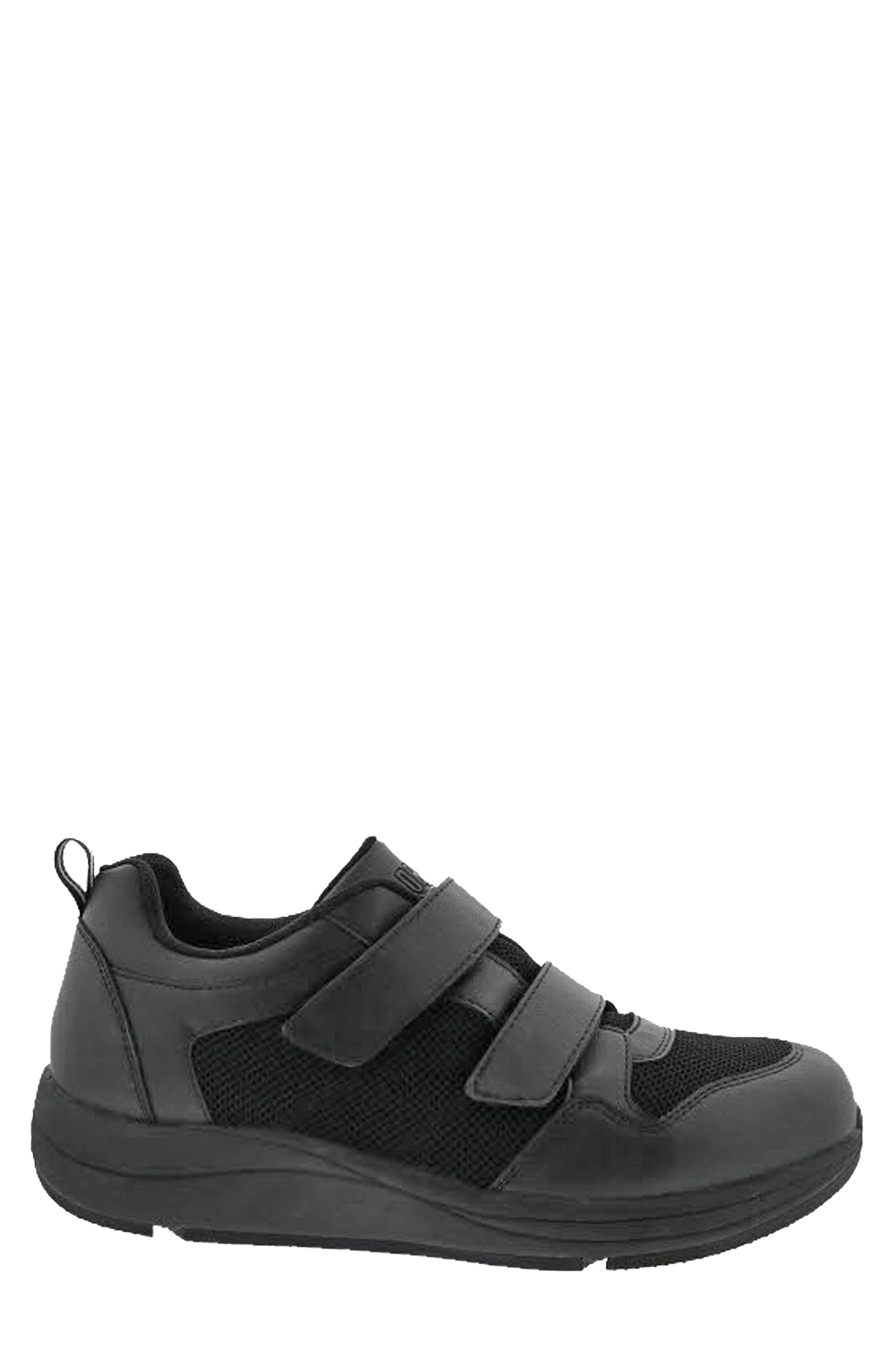 Contest Faux Leather Sneaker, Alternate, color, BLACK COMBO
