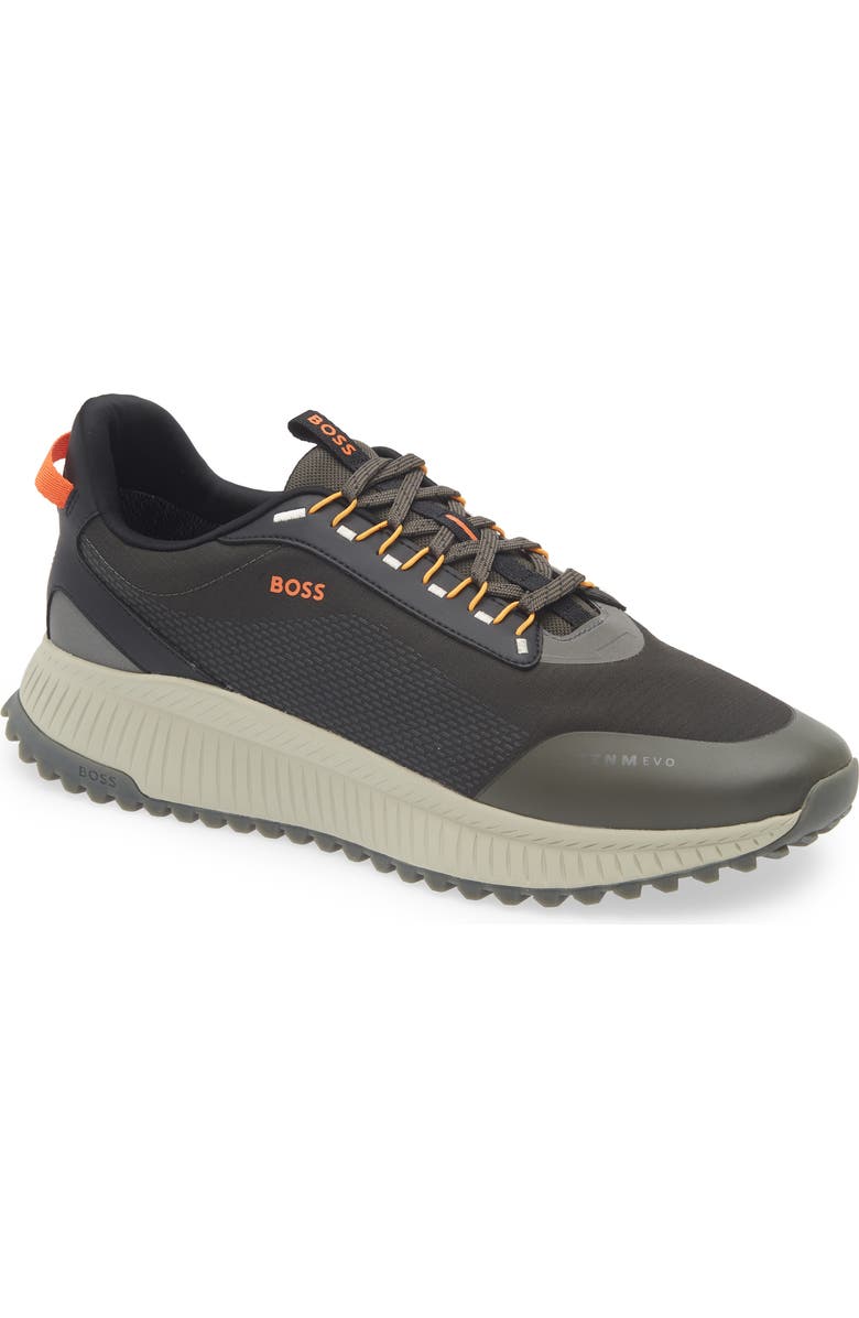 BOSS TTNM Evo Runn Gore-Tex<sup>®</sup> Trainer Sneaker, Main, color, Charcoal