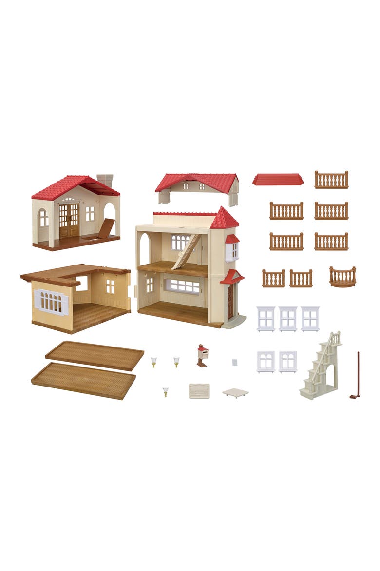 Red Roof Secret Country Home, Alternate, color, ASSORTED SHAPES/ COLORS
