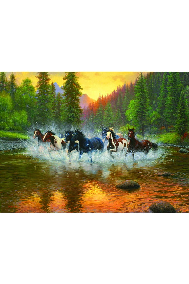 Evening Romp 1000 piece Jigsaw Puzzle for Adults, Alternate, color, Multicolor
