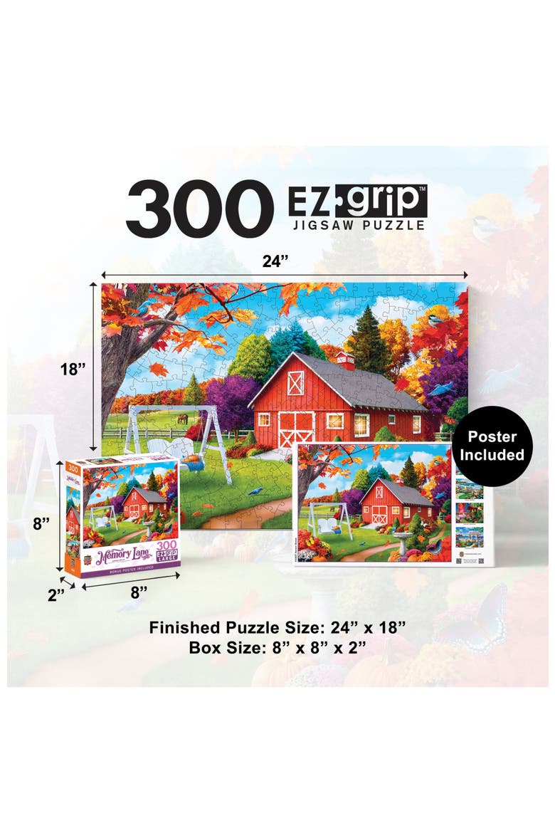 Harvest Breeze 300 Piece Jigsaw Puzzle, Alternate, color, Multicolor