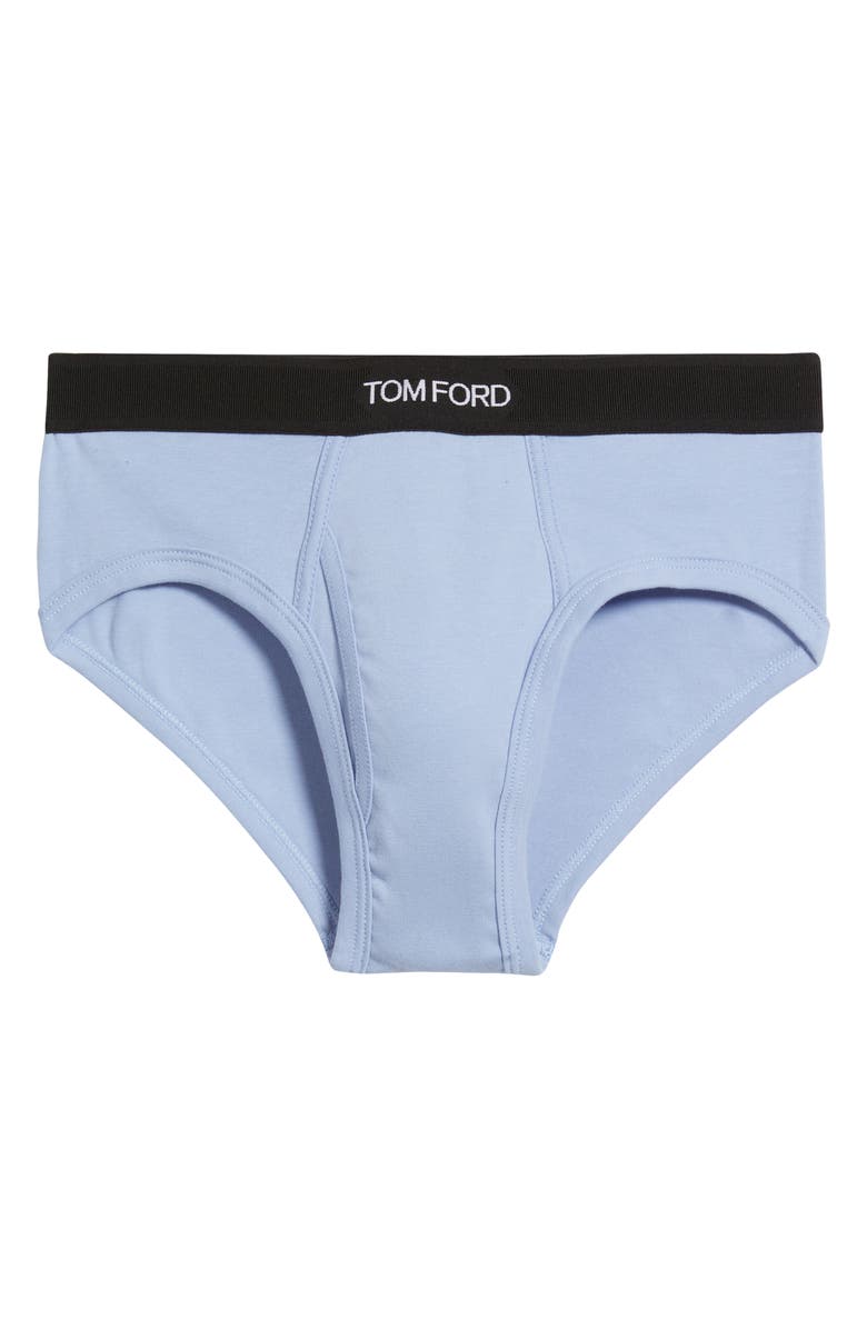 TOM FORD Cotton Stretch Jersey Briefs, Alternate, color, Lavender