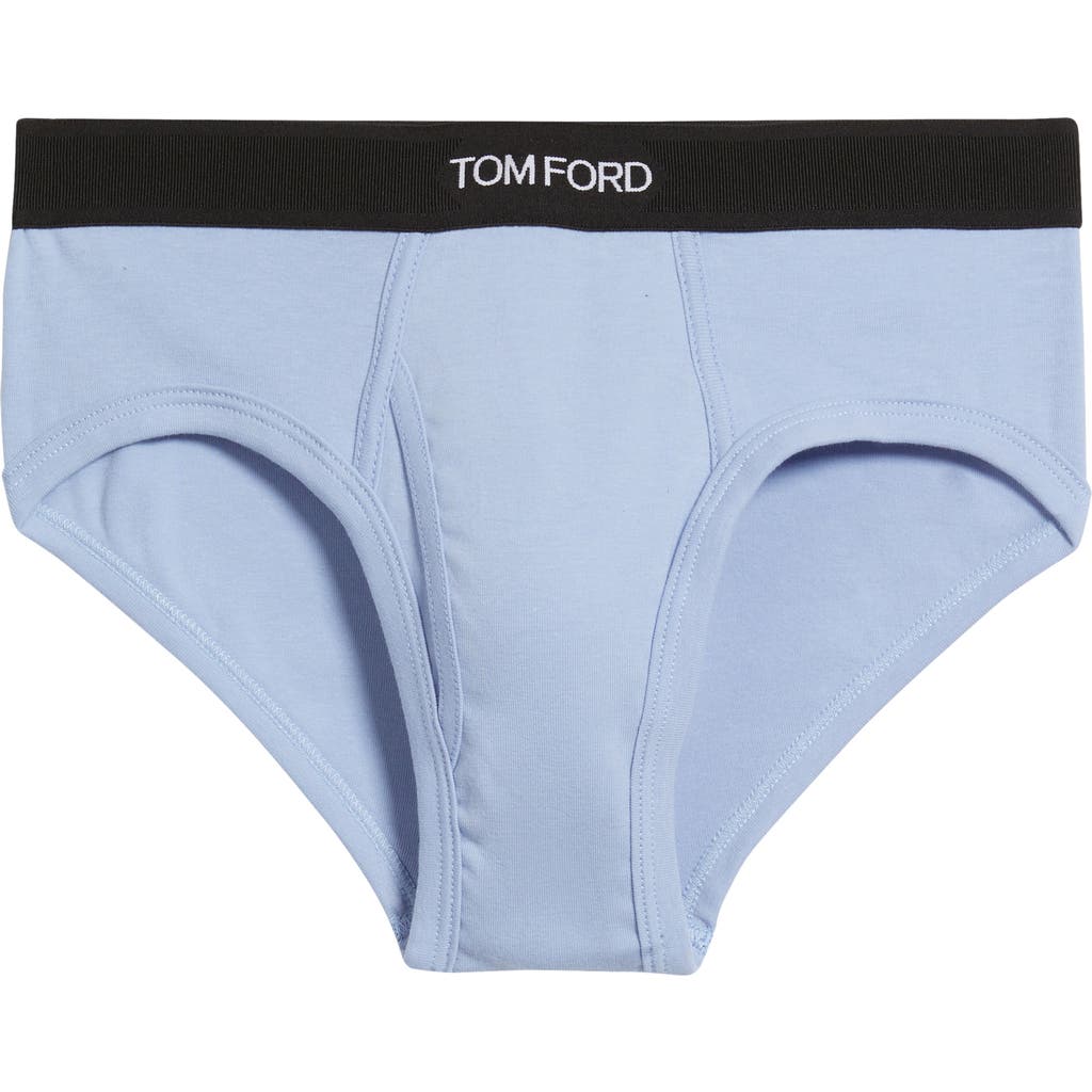 Tom Ford Cotton Stretch Jersey Briefs In Purple