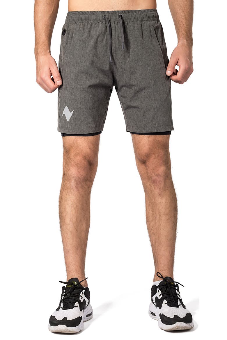 Quick-Dry Performance 7" Training Shorts, Main, color, Dark Gray