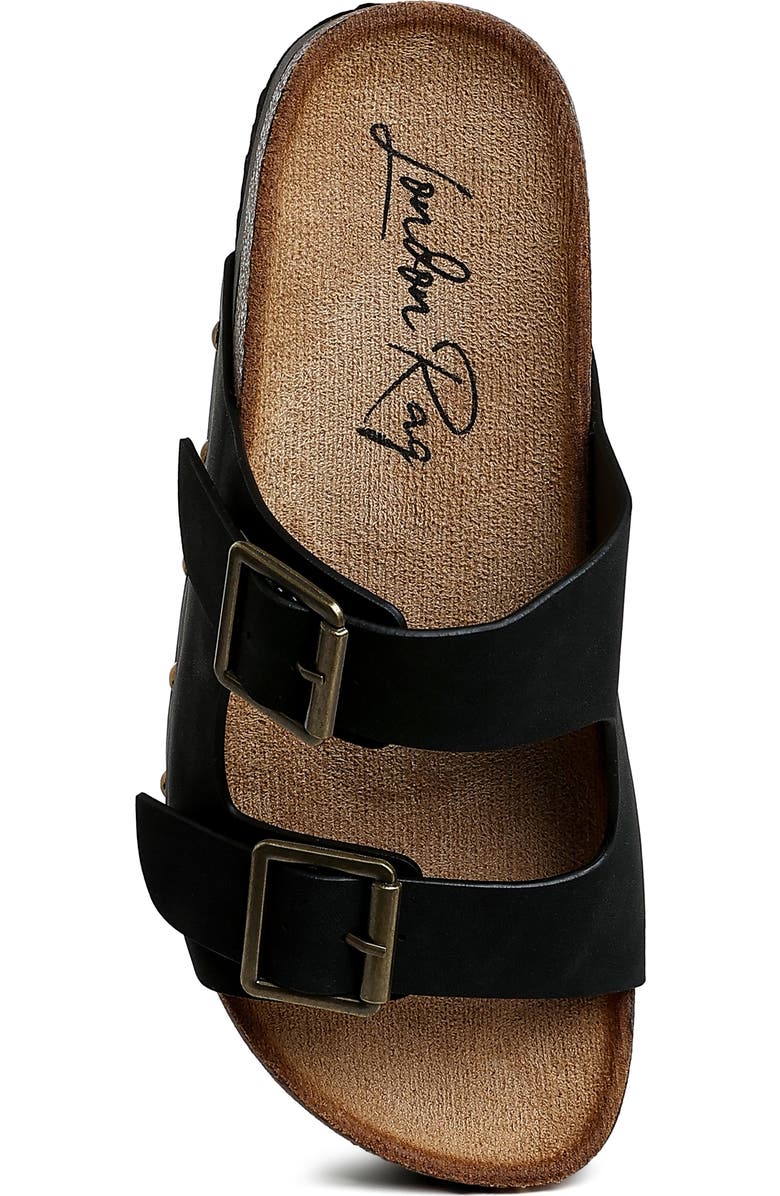 LONDON RAG Impala Stud Platform Sandal, Alternate, color,