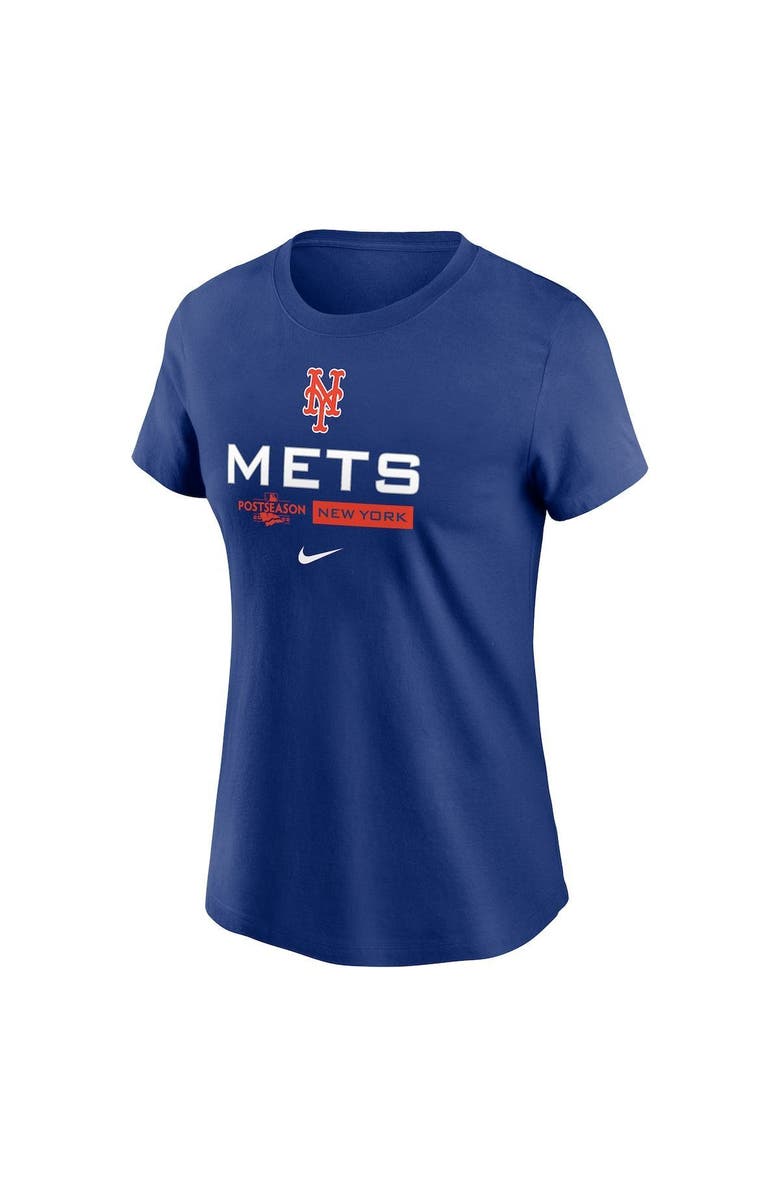 Nike Women's Nike Royal New York Mets 2022 Postseason Authentic Collection Dugout T-Shirt, Alternate, color, 