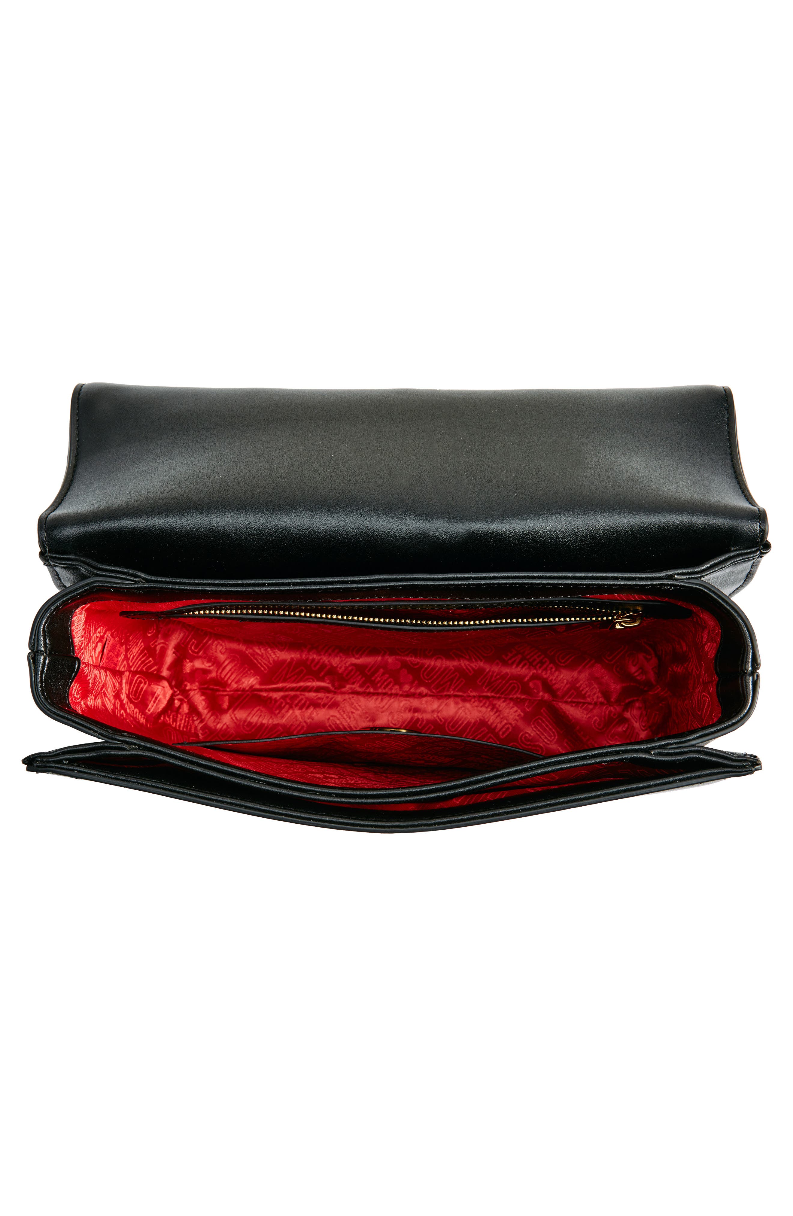 Love Moschino Studded Quilted Shoulder Bag, Alternate, color, 