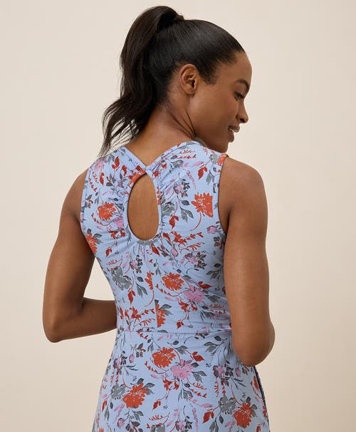 Pact Organic Cotton Fit & Flare Keyhole Back Dress