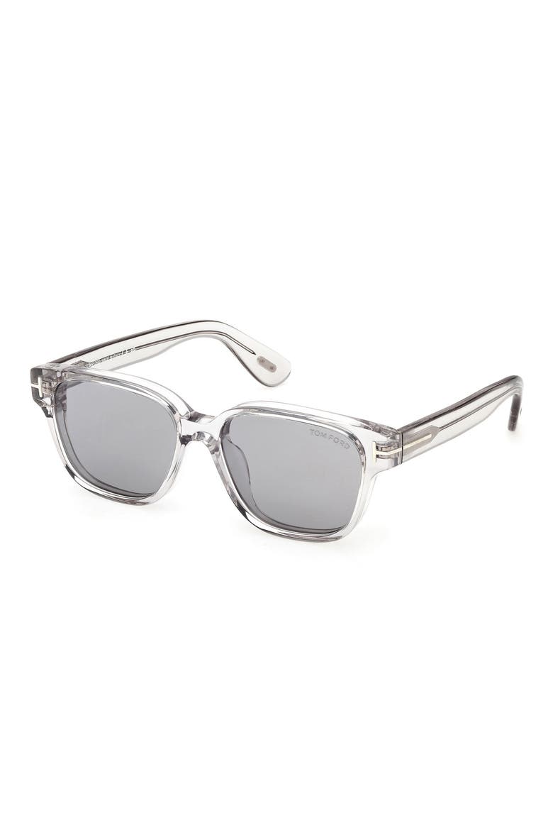 54mm Square Sunglasses, Alternate, color, GREY / OTHER / SMOKE