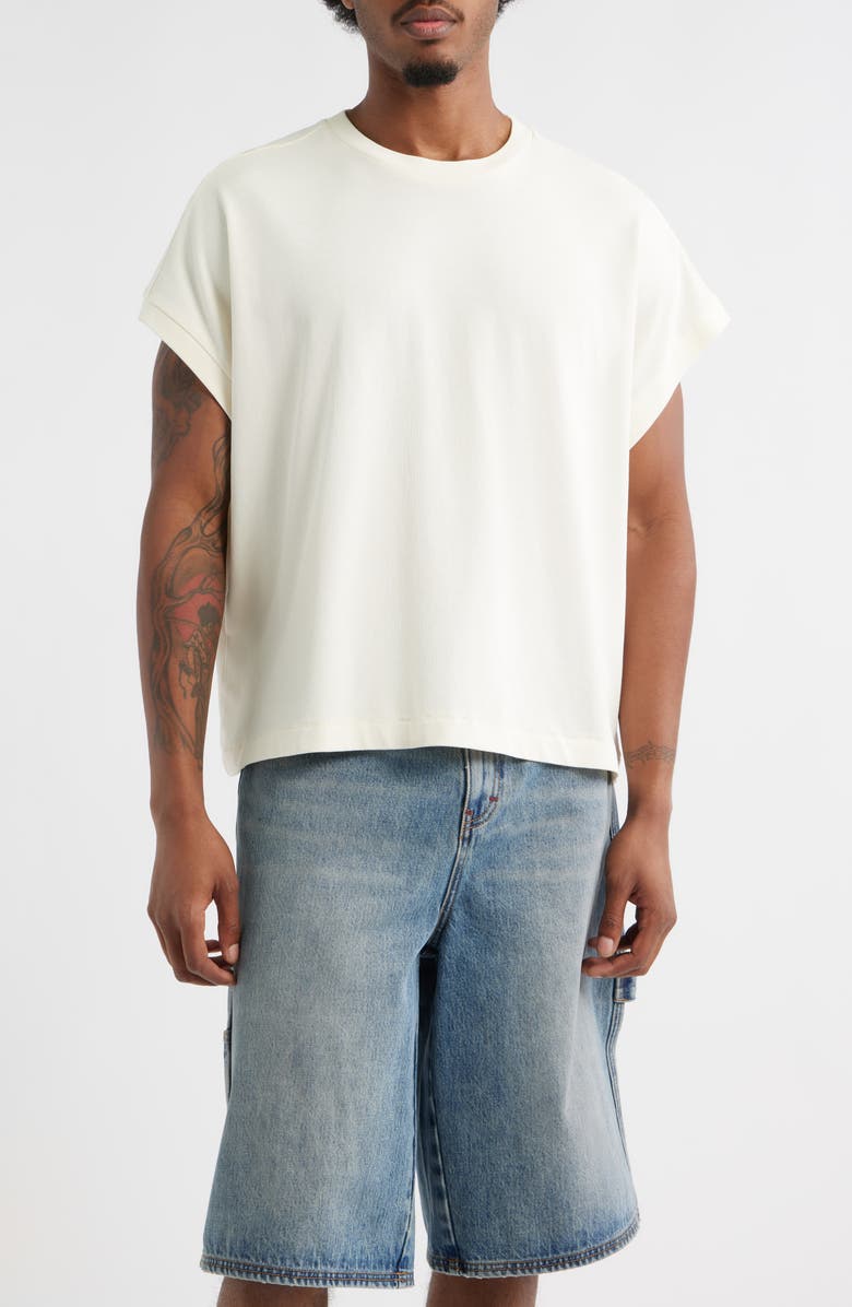 Elwood Muscle Tank, Main, color, Cream