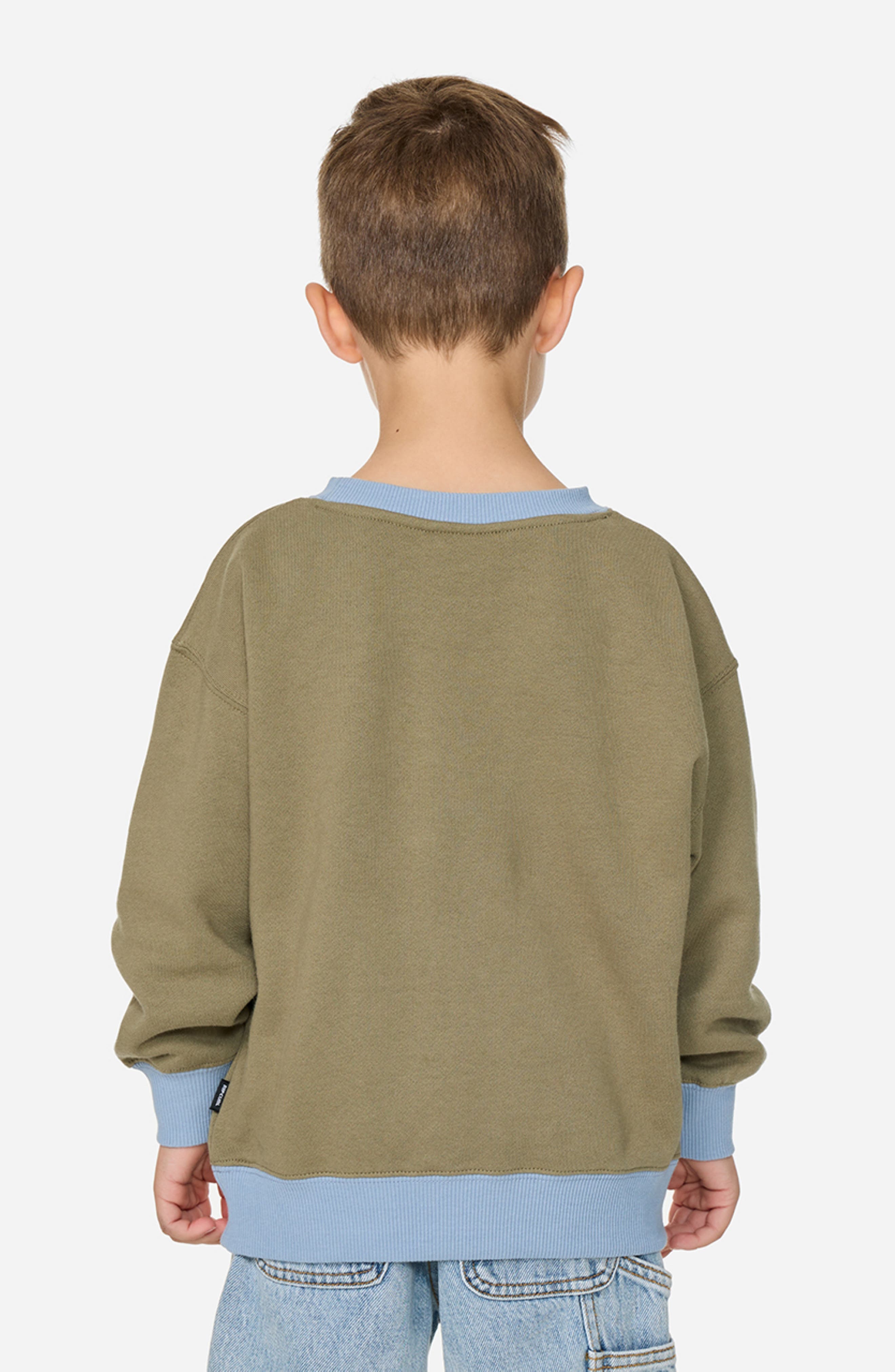 Rip Curl Kids' Ride the Wave Oversize Crewneck Sweatshirt | Nordstrom