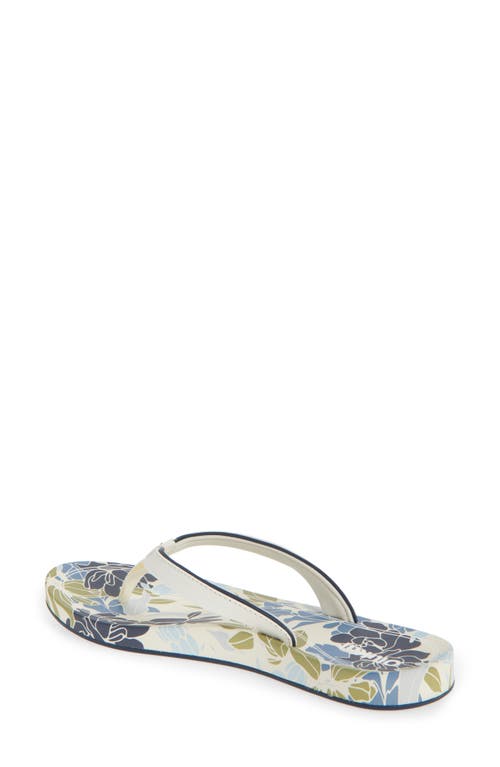 Olukai Uiki Water Resistant Flip Flop In Blue
