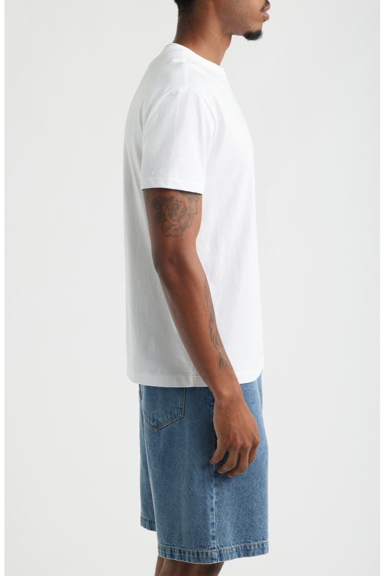 Classic Fit Jersey Crewneck T-Shirt, Alternate, color, WHITE