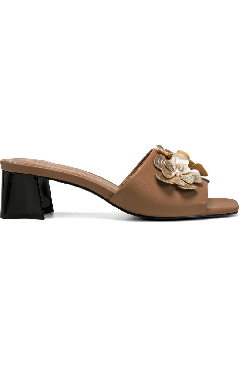 KARL LAGERFELD PARIS Sandreea Slide Sandal, Alternate, color, Tan