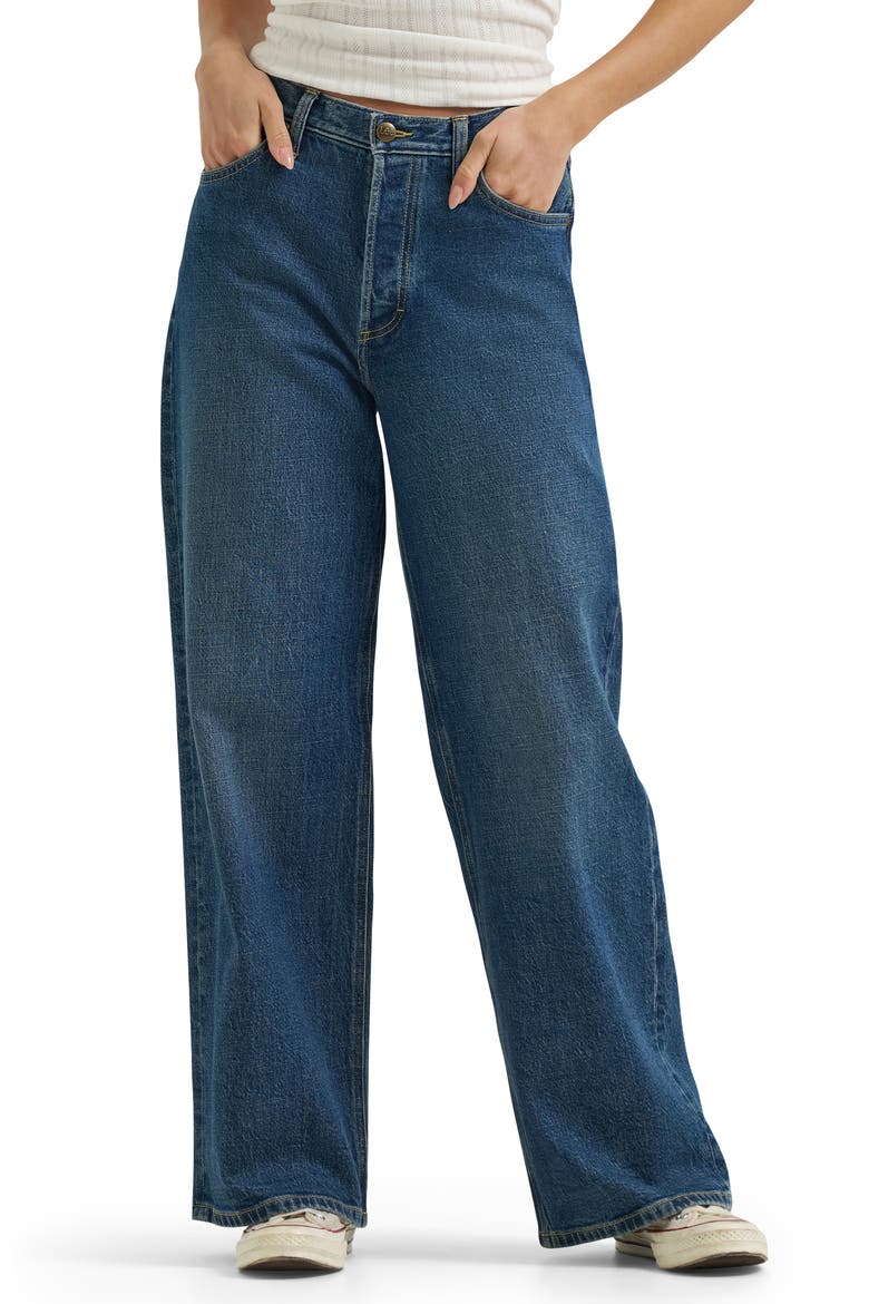 Low Slung Slouch Jeans, Main, color, BY THE BOOK
