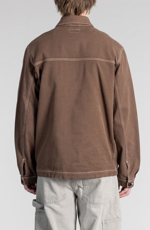 Stan Ray Coverall Jacket In Shale Duck