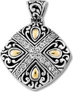 SAMUEL B. 18K Gold & Sterling Silver Pendant