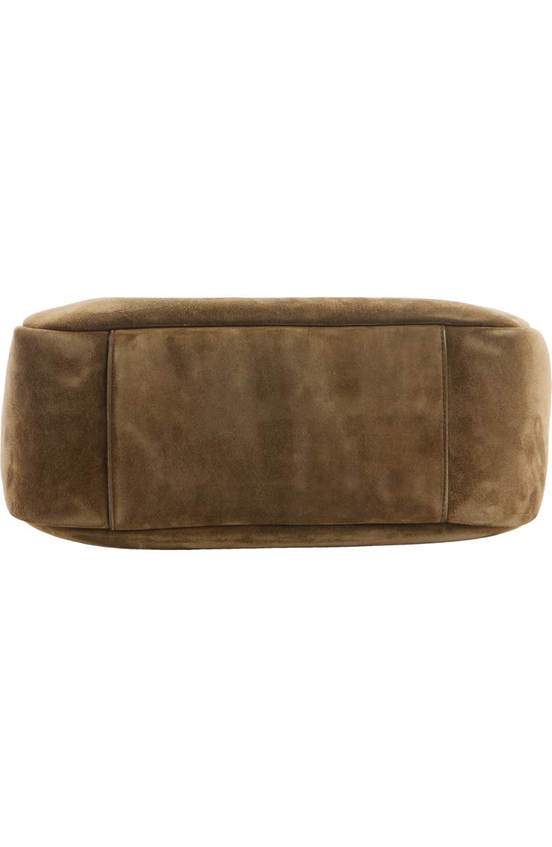 Saint Laurent Large Le 5 À 7 Suede Hobo Bag, Alternate, color,