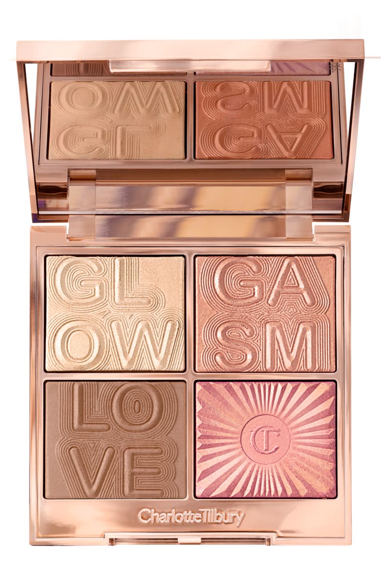 Charlotte Tilbury Glowgasm Face Palette, Main, color, Lightgasm