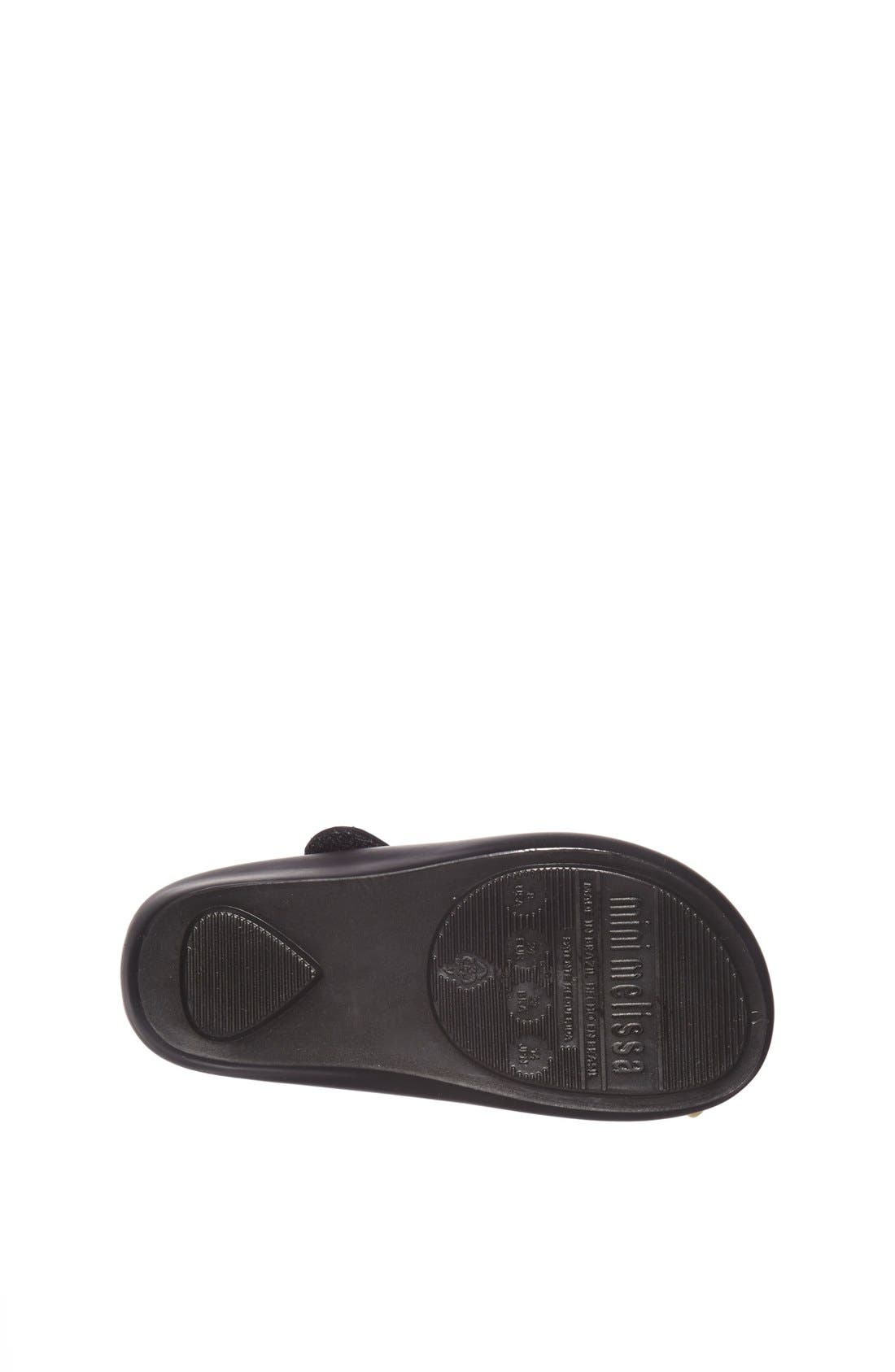 Mini Melissa 'Ultragirl Bow' Mary Jane Flat, Alternate, color, 