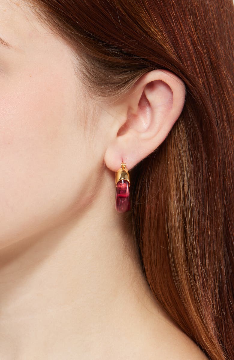 Lizzie Fortunato Mini Organic Hoop Earrings, Alternate, color, 