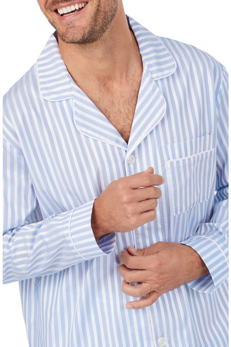 Stripe Pajamas, Alternate, color, BLUE 3D STRIPE