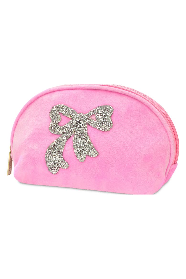 Kids' Bow Cosmetics Bag, Alternate, color, MULTI