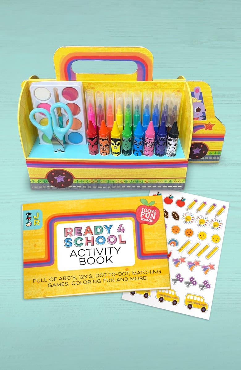 BRIGHT STRIPES Ready for School Art Playset, Alternate, color, Multi