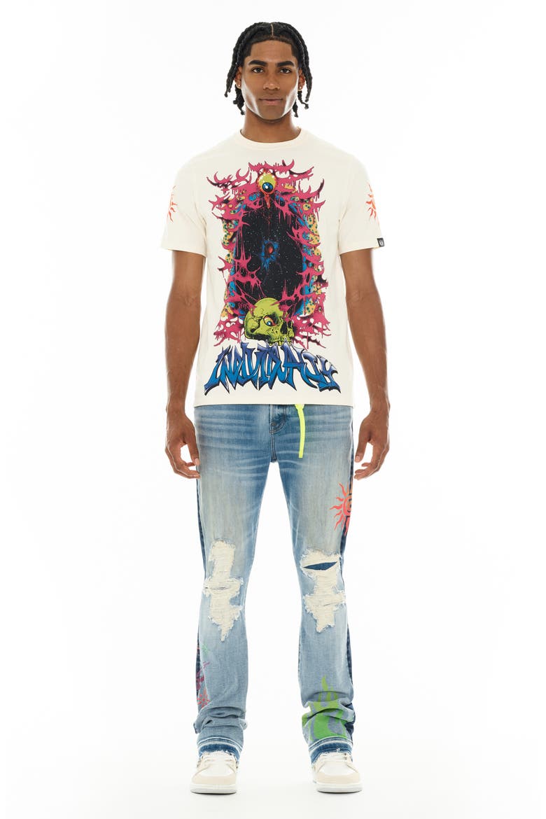 Lenny 603 Bootcut Jeans, Alternate, color, SUNNY DAZE