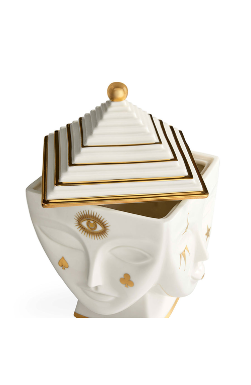 Jonathan Adler Masquerade Ice Bucket In Multi