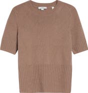 Vince High Rib Trim Wool & Cashmere Sweater