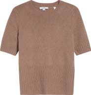 Vince High Rib Trim Wool & Cashmere Sweater