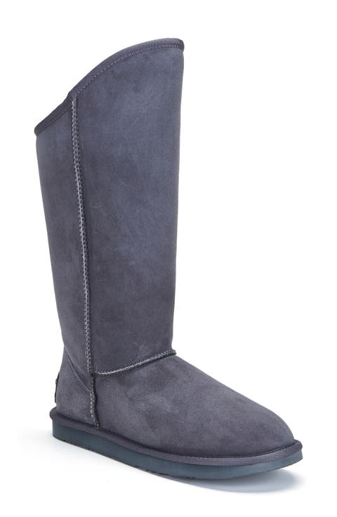 Cosy Genuine Shearling Tall Boot (Women) (Wide Calf)