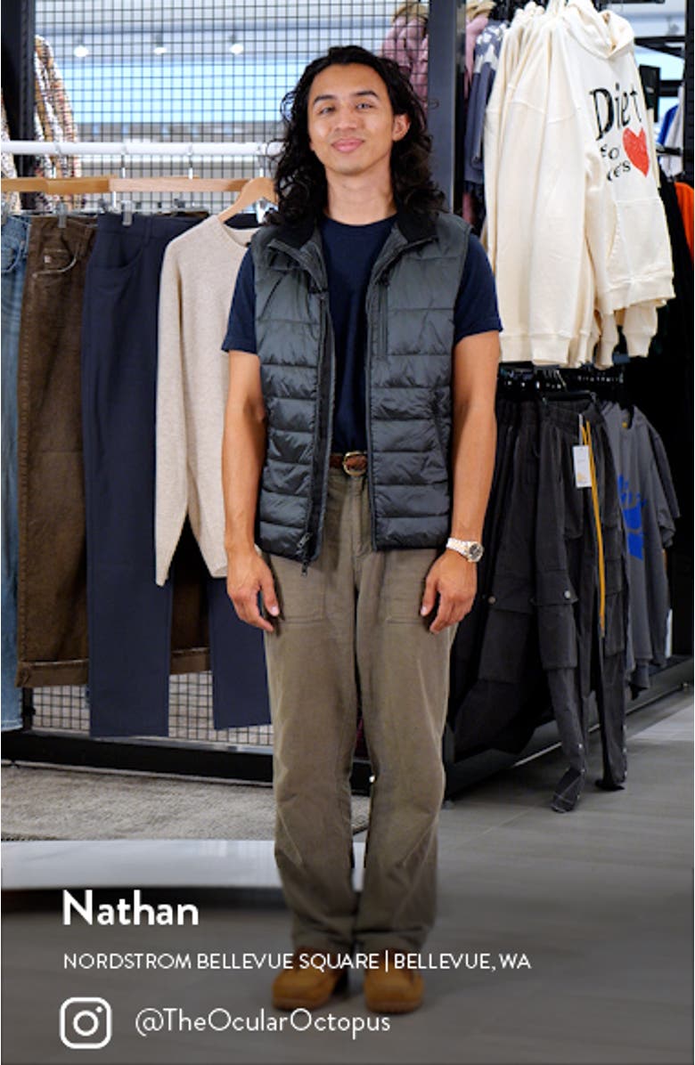 Metallic Ciré Water Resistant Nylon Puffer Vest, sales video thumbnail