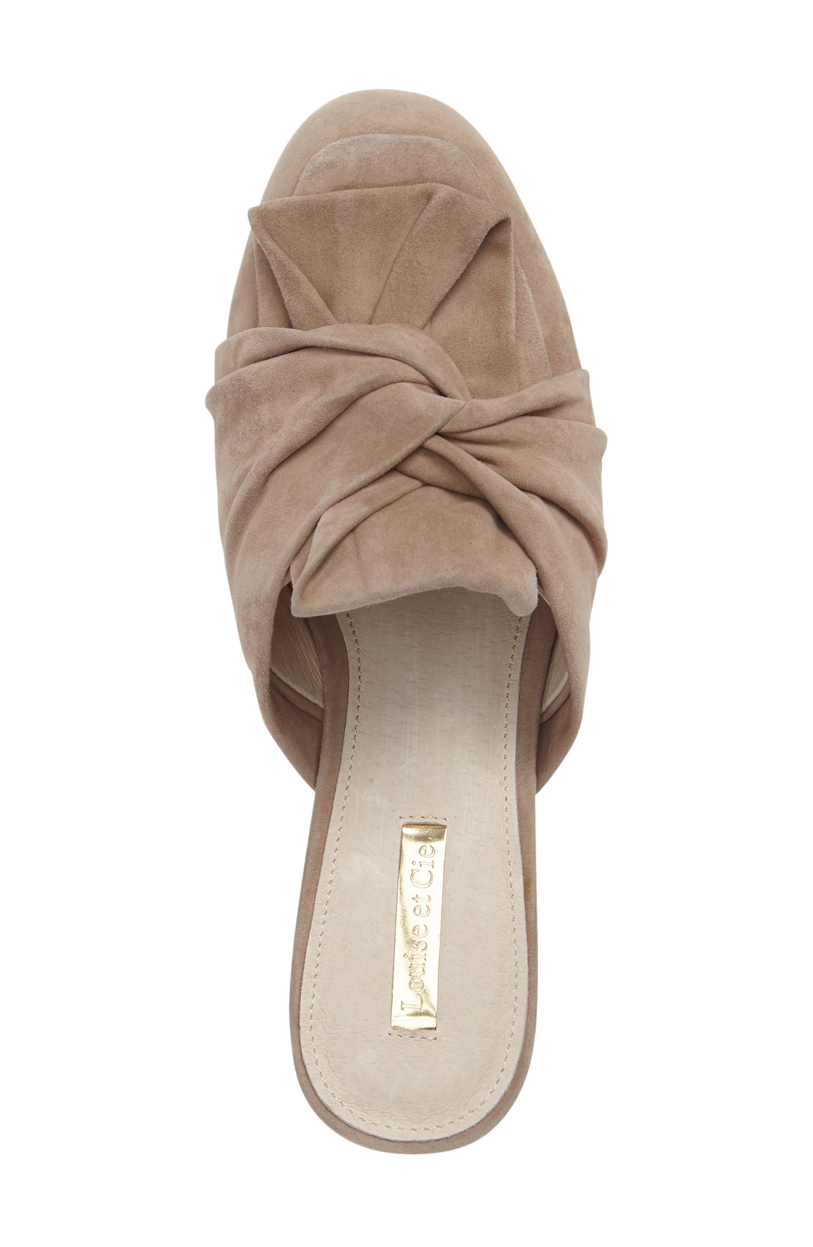 Louise et Cie Bylot Twist Mule, Alternate, color, 